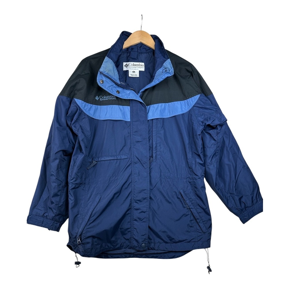 Columbia Men's Full Zip Jacket‎ size Medium Blue